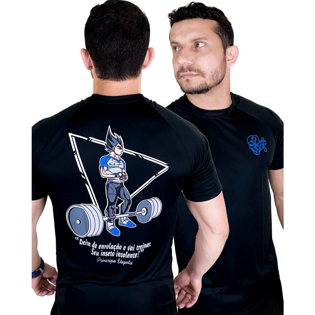 Camiseta Dry Fit Treino Broly Coleção Dragon Ball Lançamento
