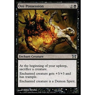Possessão Oni (Espirito / Demon) - Magic The Gathering