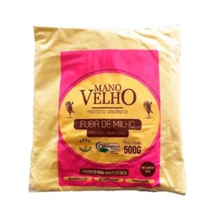 Fubá de Milho Orgânico Mano Velho 500g Sem Glúten em Oferta na Shopee