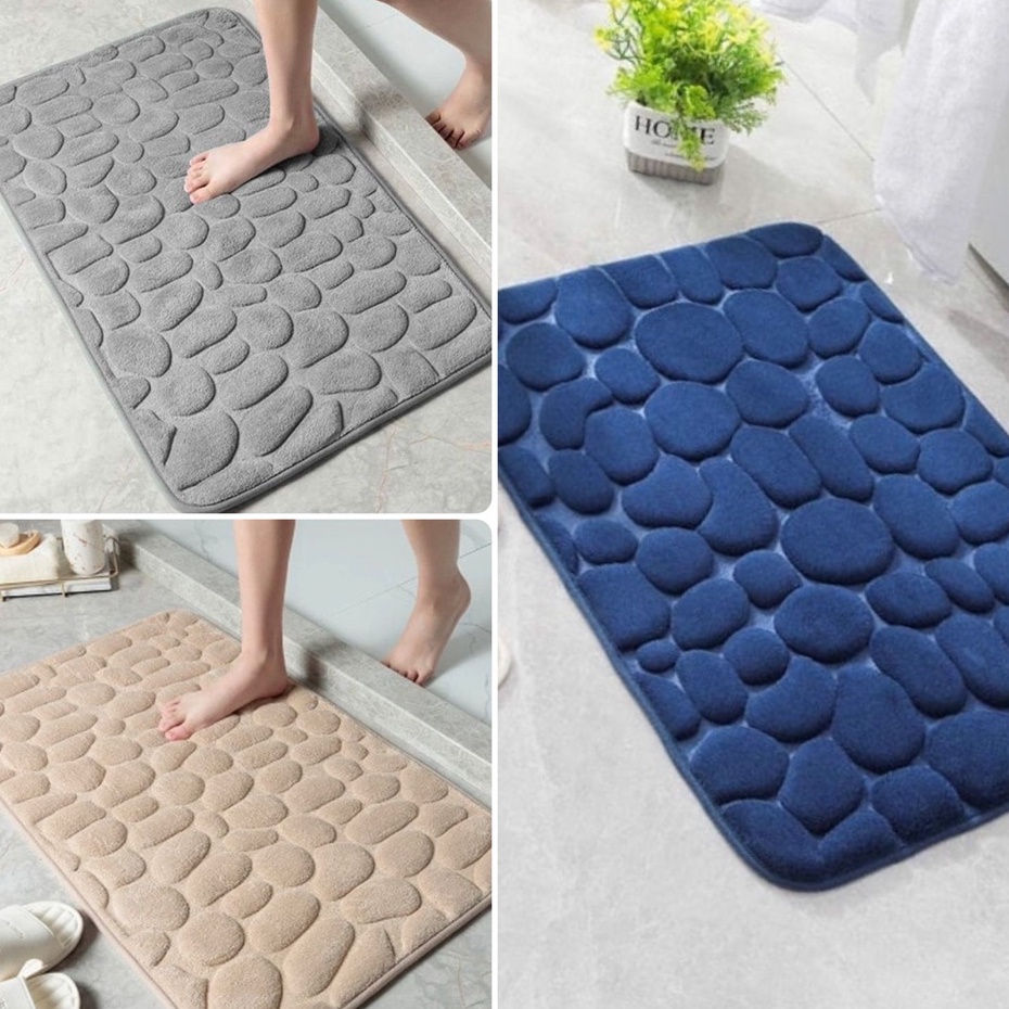 Tapete Banheiro Soft Antiderrapante para , Sala e Quarto com Diversas Cores 40cm x 60cm