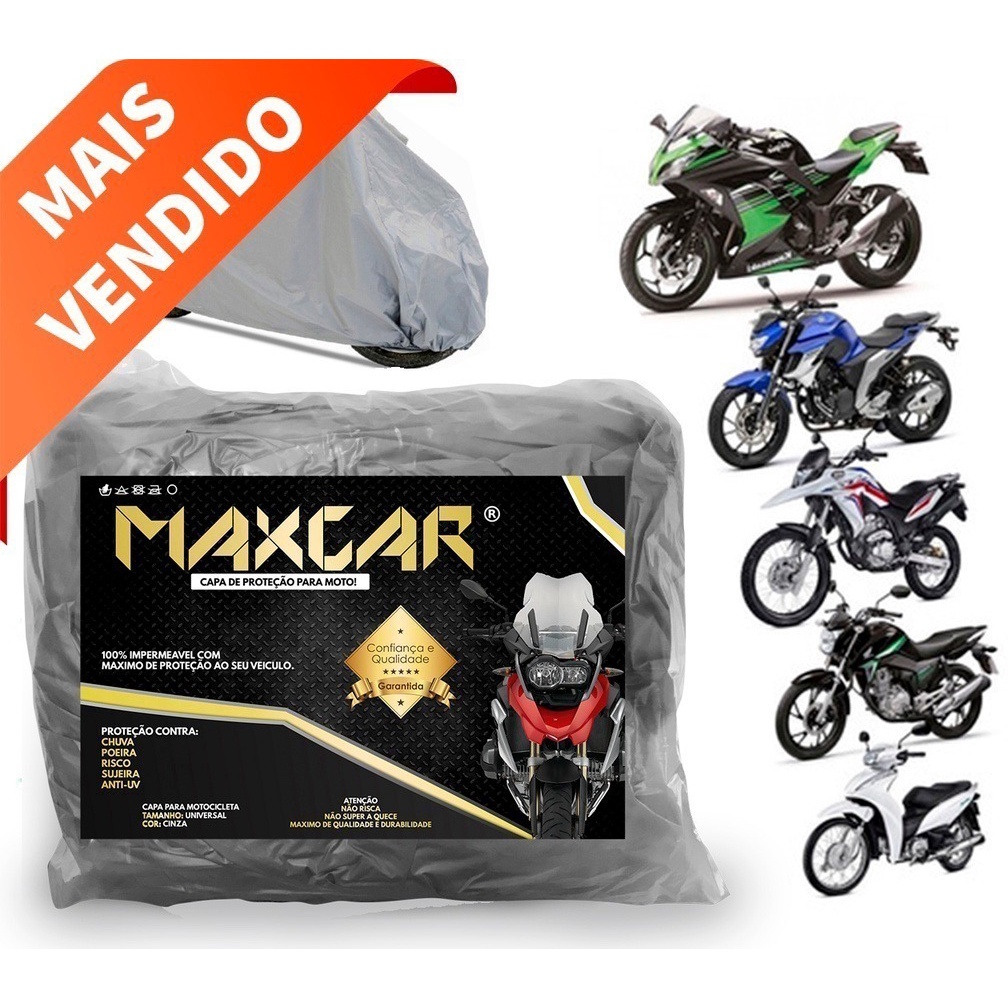 Capa Cobrir Moto Sol Chuva Impermeável Suzuki Gsx-r1000a - Spare Parts and Accessories for Vehicles