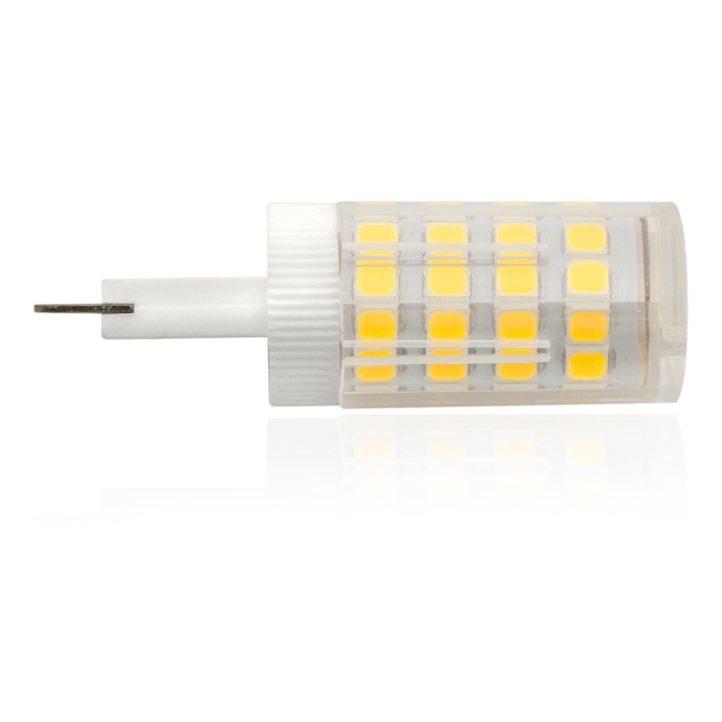 Kit 6 Lampada 7w LED G9 Halopim para Lustre Amarela e Branca