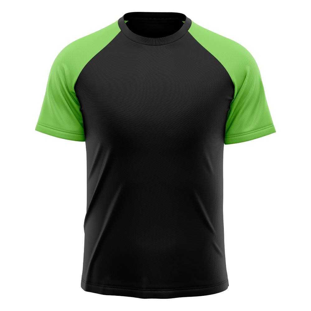 Camiseta Masculina Raglan Dry Fit Proteção Solar UV Básica Lisa Treino Academia Passeio Fitness Ciclismo