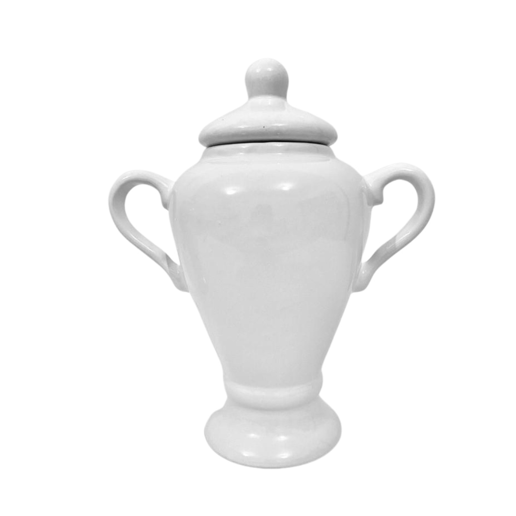 Quartinha Branca Orixás 20 cm C/  ou S/ Asa Porcelana em Oferta na Shopee