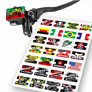 Cartela Adesiva "Burrinho Freio" Titan Fan Start 160 Twister em Oferta na Shopee