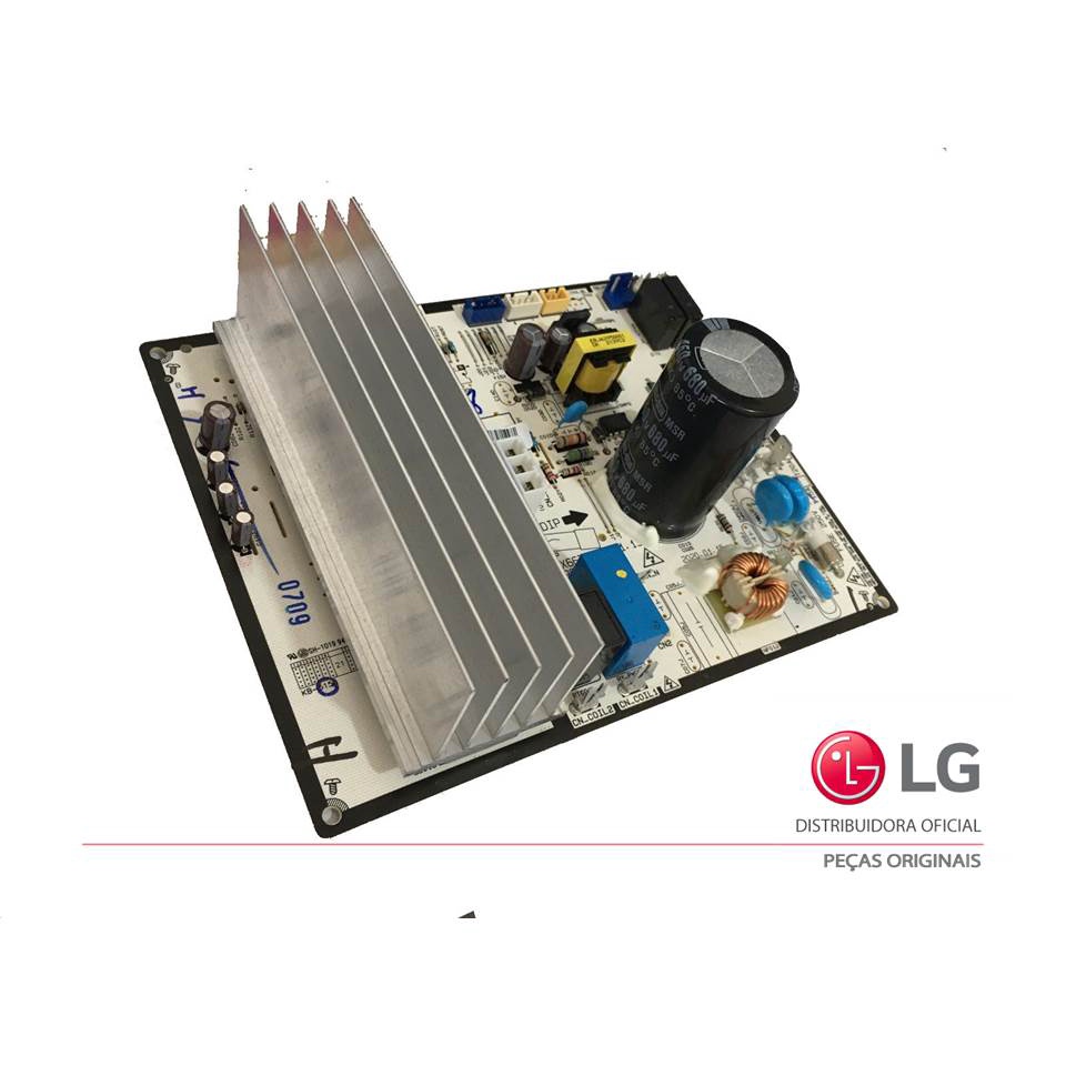 PLACA CONDENSADORA LG DUAL - INVERTER S4UQ12JA314 S4UQ12JA31C EBR82870709 EAX66705401 - ORIGINAL