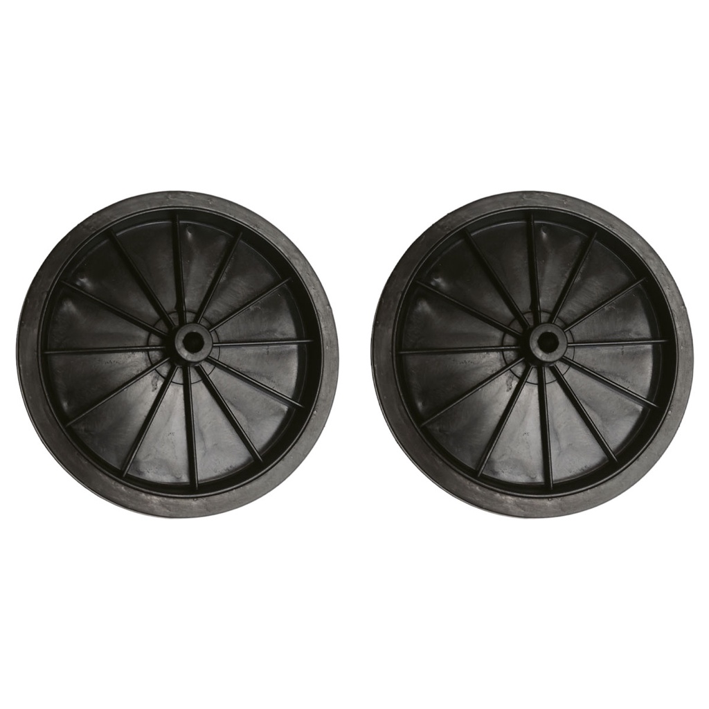 Kit 2 Rodas Para Carrinho De Feira Roda 15cm Reforçada em Oferta na Shopee