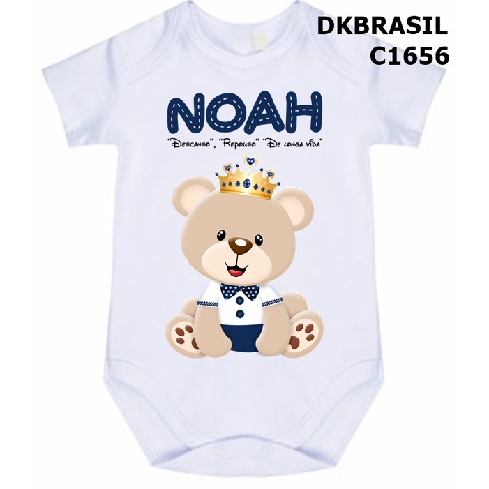 Body Urso Príncipe Significado do nome Noah C1656