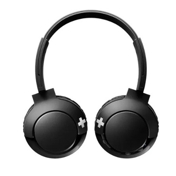 Fone de ouvido on-ear sem fio Philips BASS+ SHB3075 preto