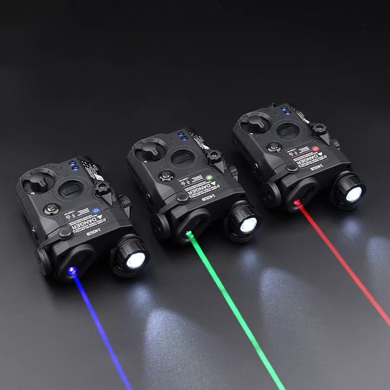 An/peq Anpeq 15 Funcional Airsoft Laser e Lanterna Preto E Tan