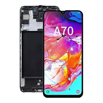 Tela Frontal Display Lcd Touch Galaxy A70 A705 Incell Com Aro | Shopee ...