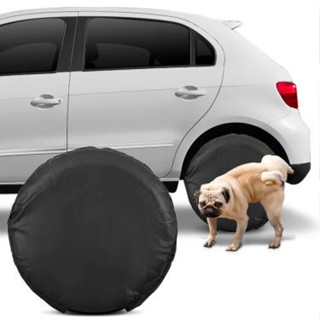 4 Capas Protetora Roda Pneu Courvin Preto Anti Xixi Cachorro