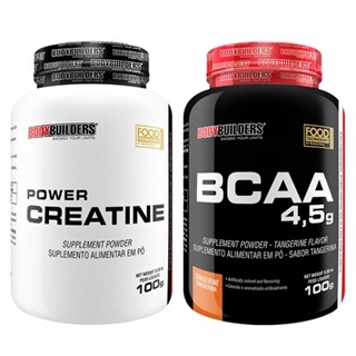 Kit BCAA 4,5 100g + Power Creatina 100g – Bodybuilders em Oferta na Shopee