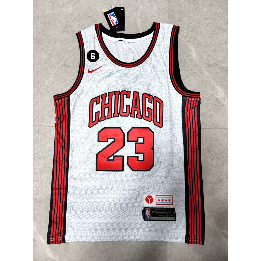 New Era Camiseta De Malla Para Mujer De Chicago Bulls, Negro XS
