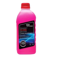 Aditivo radiador delphi rosa concentrado 1 litro