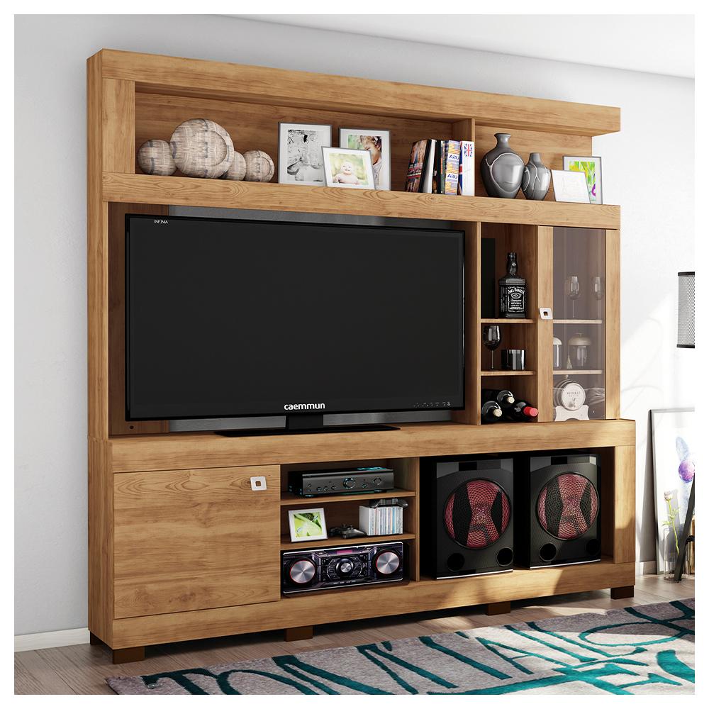 Estante Para TV Até 55 Polegadas Diplomata Buriti - Caemmun