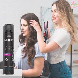 Spray Fixador de Cabelo | Fixa Penteados | Mood Care 200ml em Oferta na Shopee
