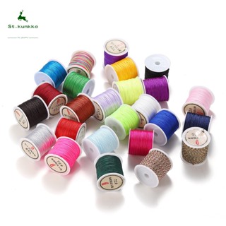 St.kunkka 1 Rolo 50m 0,8mm Encriptado Pulseira Trançado Com Fio De Jade Premium