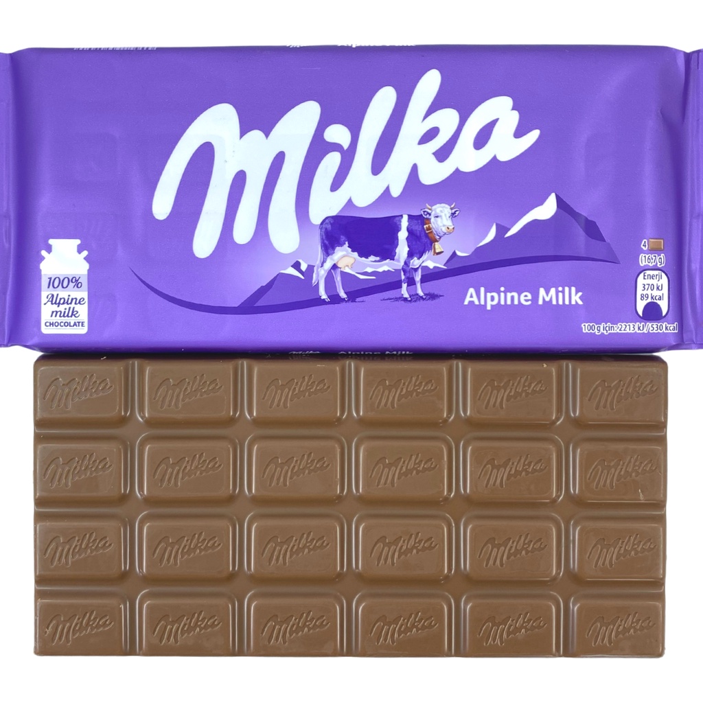 Chocolate Milka Alpine Milk - Importado 100g