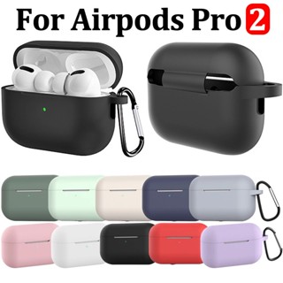 Para Airpods Pro 2 Estojo De Proteção Total Silicone Resistente A Choques Apple 2022 Carregamento Com Mosquetão
