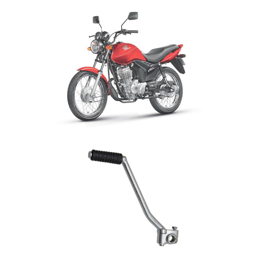 Pedal de Partida Riffel 100403 Honda CG 125 Fan KS 2009-2014 em Oferta na Shopee