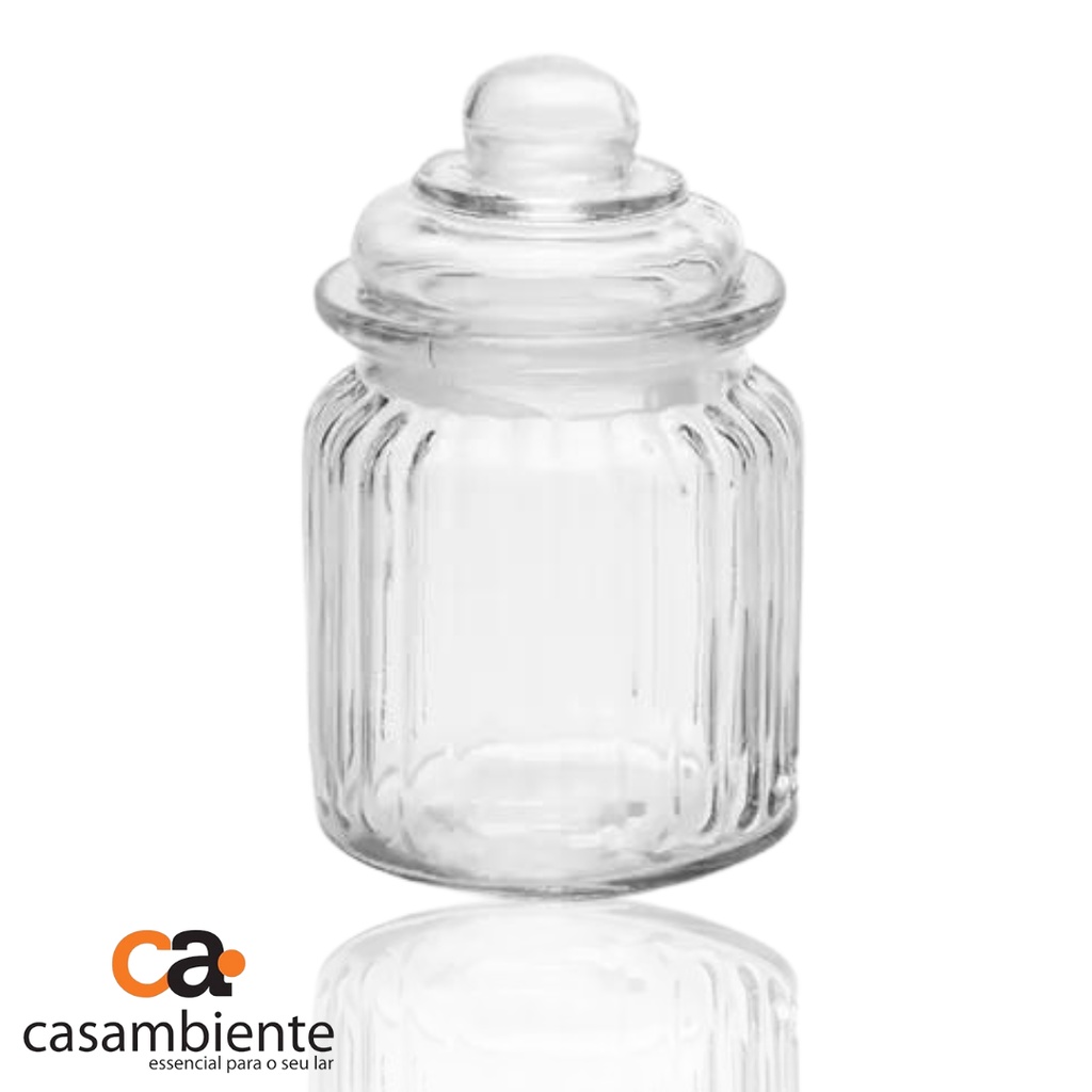 Pote De Vidro Porta Mantimento Café Açúcar Bala Tampa Hermética 1000 Ml Casambiente em Oferta na Shopee