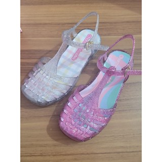 KIt 2 pares de Sandalia Charmosinha chick Modelo Aranha