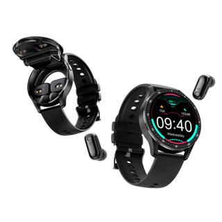 2023 Smartwatch X7 Novos Homens Tws 2 Em 1 Fone De Ouvido De Dente Azul Sem Fio Tela De Toque Completo Relógio Inteligente Teste De Frequência Cardíaca Esportivo De Música