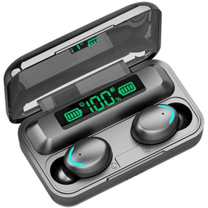 Fone De Ouvido tws In-ear Sem Fio F9-5 Preto para xiaomi/Motorola/Samsung/compatível com Android IOS