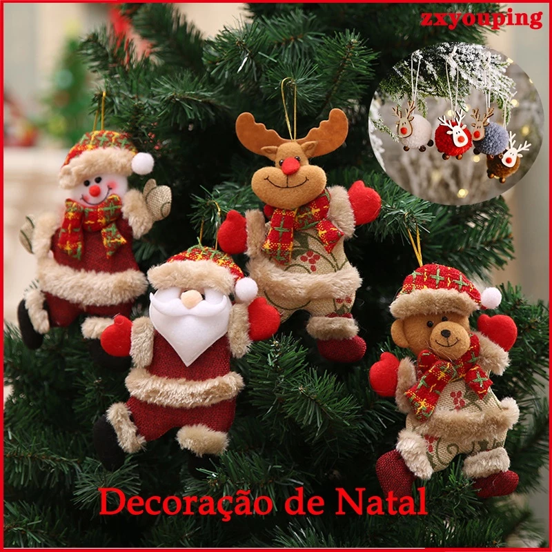 Decore Seu Natal: Pingentes por R$ 3,99 🎄