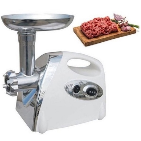 Moedor De Carne Elétrico 110v Cortador De Carne Linguiça Funil Kibe Para Cozinha