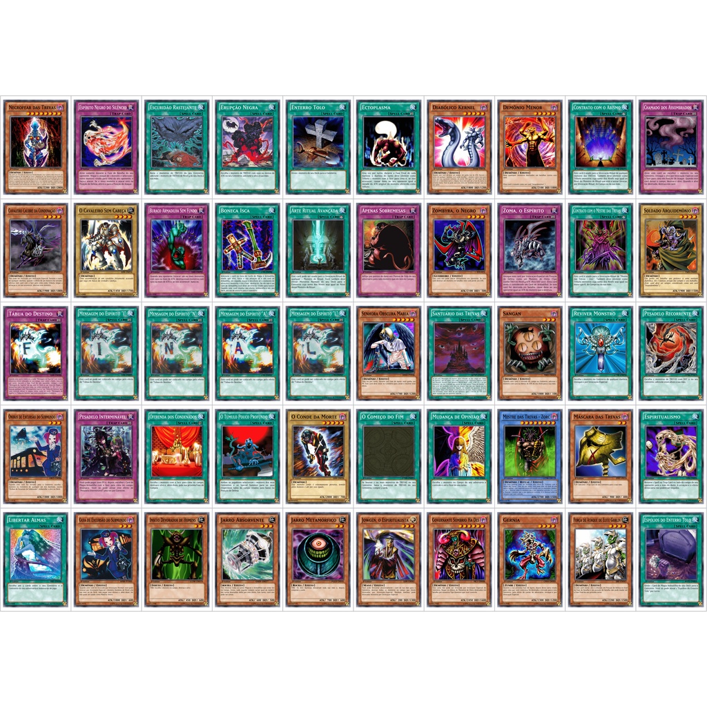 Cartas Yugioh - Deck Inicial Bakura 2 Tcg Ou Anime