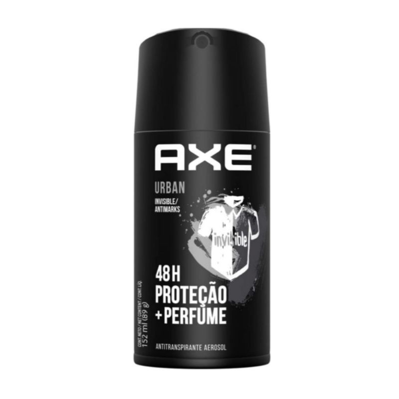 Desodorante antitranspirante Aerosol Axe Invisible sem manchas 152ml