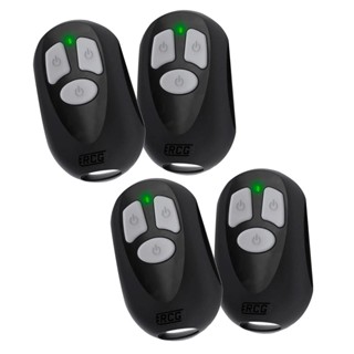 Kit 4 Rcg Controle Remoto P/alarme, Portão Eletrônico 433mhz