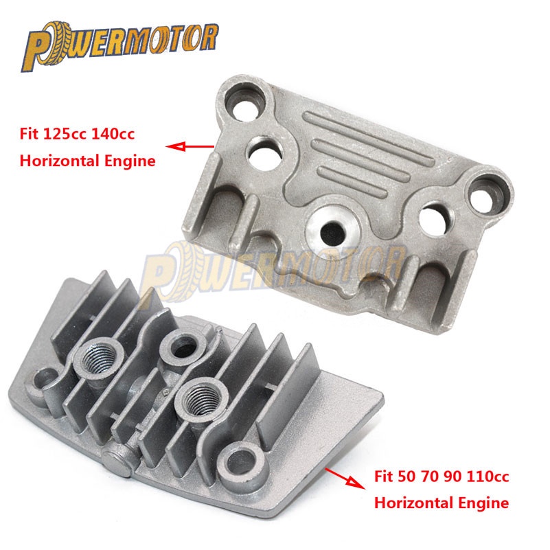 Adaptador de Resfriador de Óleo de Motocicleta - Capa de Motor de Alumínio para Bicicletas Dirt & Pit -140cc