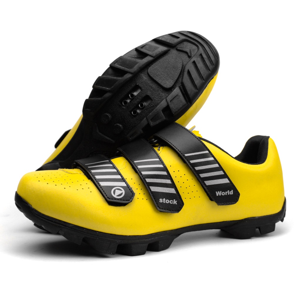 Sapatilha Mtb Bike Ciclismo Clip Pedal Velcro Preto Original