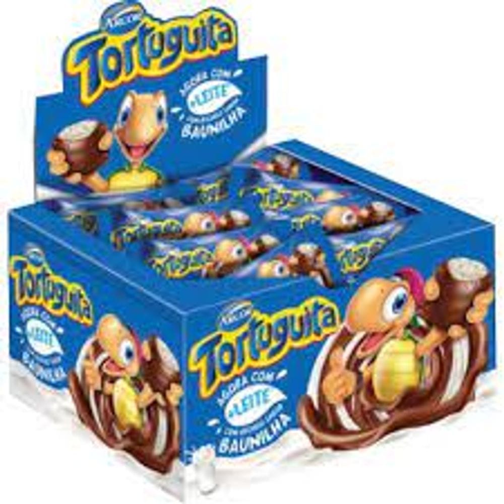 Caixas Chocolate Tortuguita com 24 unidades - 11,5g | Shopee Brasil