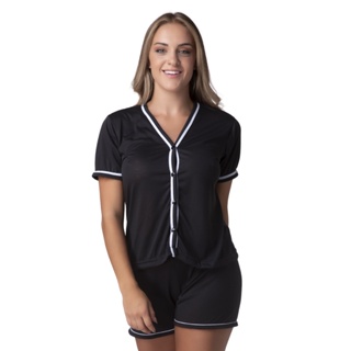 Pijama Curto Camisaria Baby Doll Americano Blogueirinha Botão Adulto Amamentação Cirurgia Pratico Soltinho 329 em Oferta na Shopee