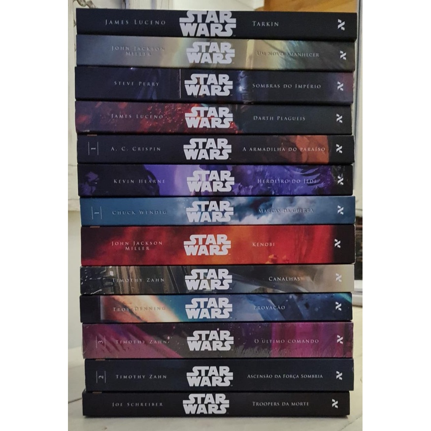 Livros Star Wars - Diversos - Novos - Editora Aleph