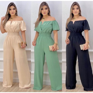 MACACÃO LONGO CANOA OMBRO A OMBRO DUNA em Oferta na Shopee