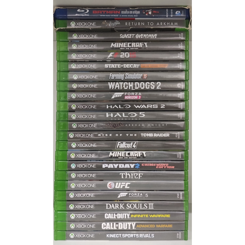 Jogos Xbox One Originais Em Mídia Física