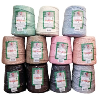 1kg - 24 fios. Barbantes Colonial*. Ideal para macrame. em Oferta na Shopee