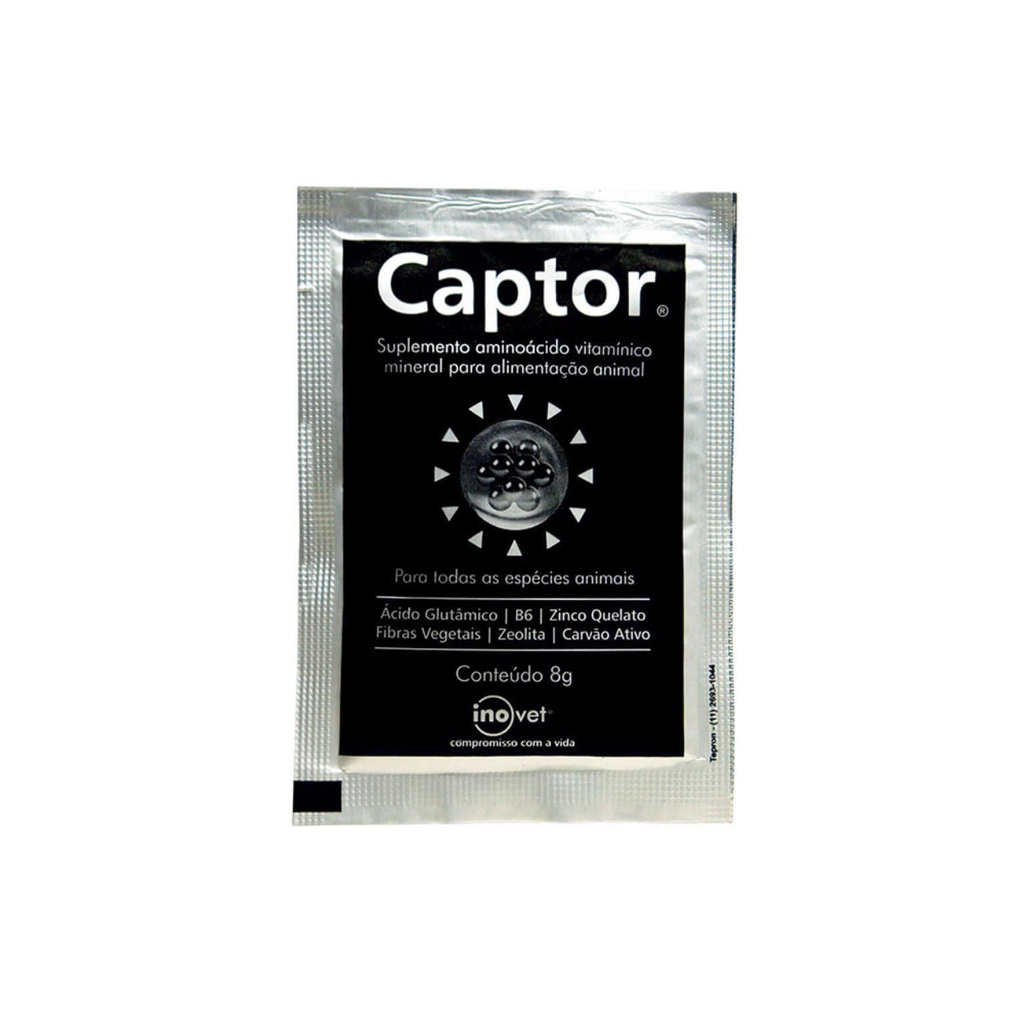 Captor Sachê Carvão Ativado 8g