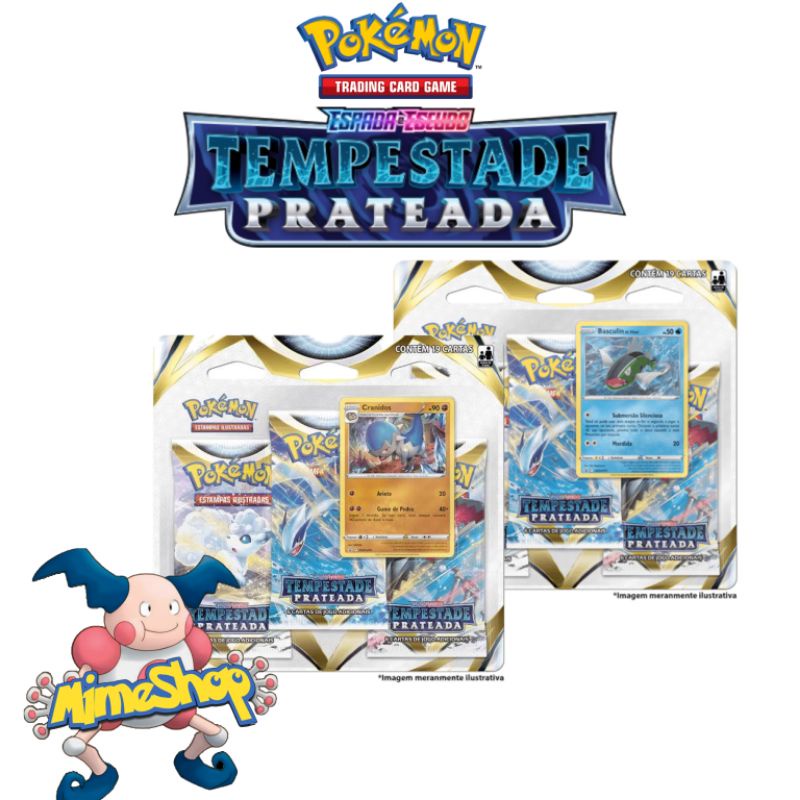 Cartas Pokémon Triple Pack Espada Escudo 11 Scorbunny Copag - Deck de  Cartas - Magazine Luiza