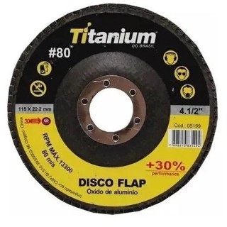 Disco Flap Power 4.1/2 - Titanium