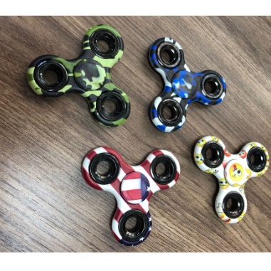 Spiner com 3 Hand Spinner Giro Brinquedo de girar Anti Stress Ansiedade presente de festa infantil e criança