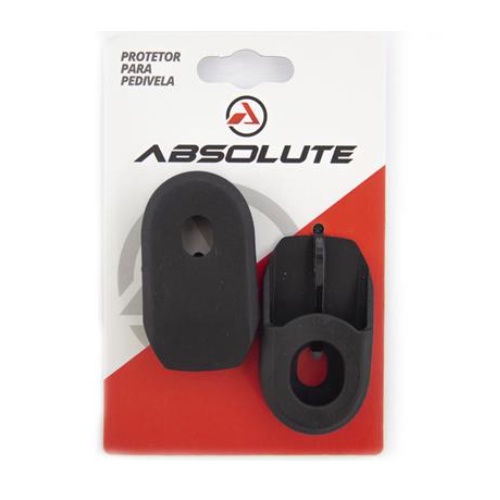 Protetor para Pedivela Absolute Borracha Preto Par