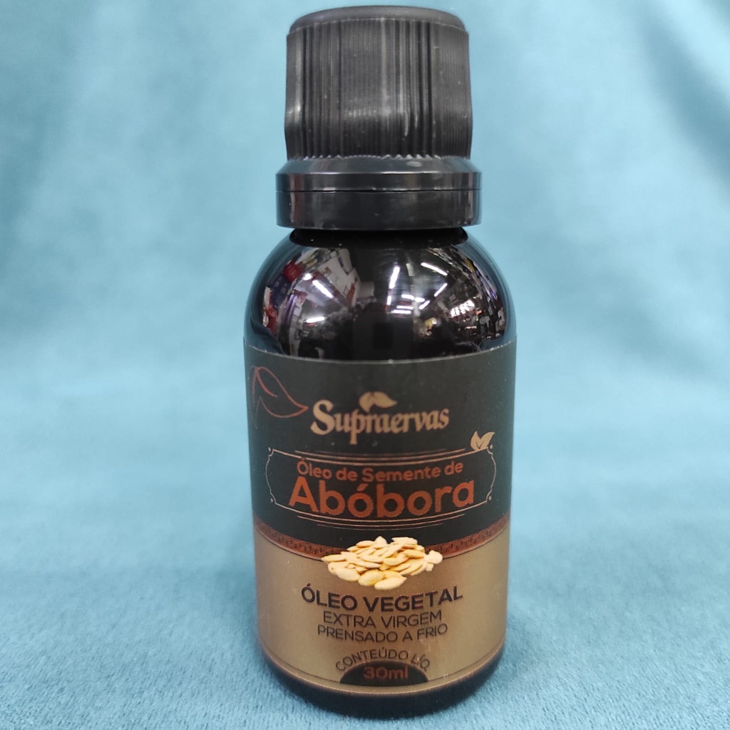 ÓLEO DE SEMENTE DE ABÓBORA EXTRA VIRGEM 30 ml (Supraervas) UNIDADE