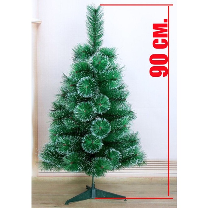 Árvore de natal pinheiro com neve 90cm