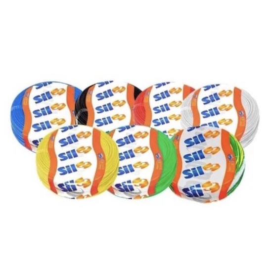 Fio 1x 2,5mm Sil Cabo Flexível corte de 50 metros Antichama 750v em Oferta na Shopee